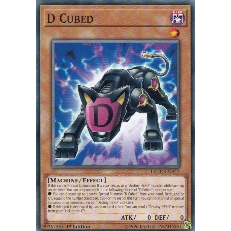 Image for D Cubed (LEHD-ENA14) (LDK4) - YuGiOh