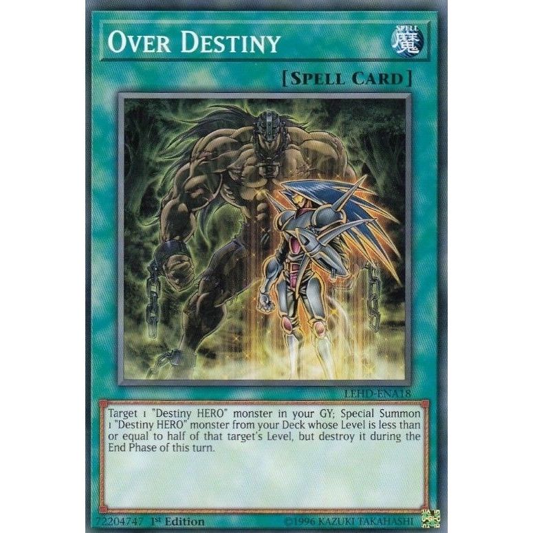 Image for Over Destiny (LEHD-ENA18) (LDK4) - YuGiOh