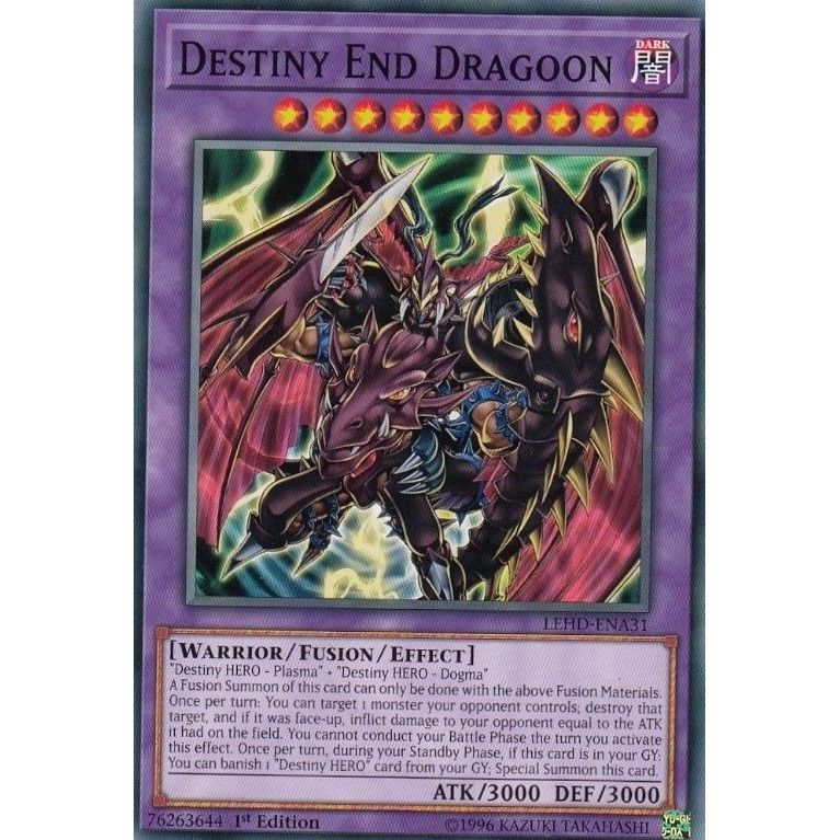 Image for Destiny End Dragoon (LEHD-ENA31) (LDK4) - YuGiOh