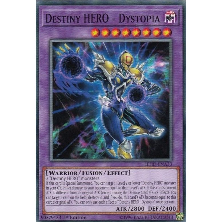 Image for Destiny HERO - Dystopia (LEHD-ENA33) (LDK4) - YuGiOh