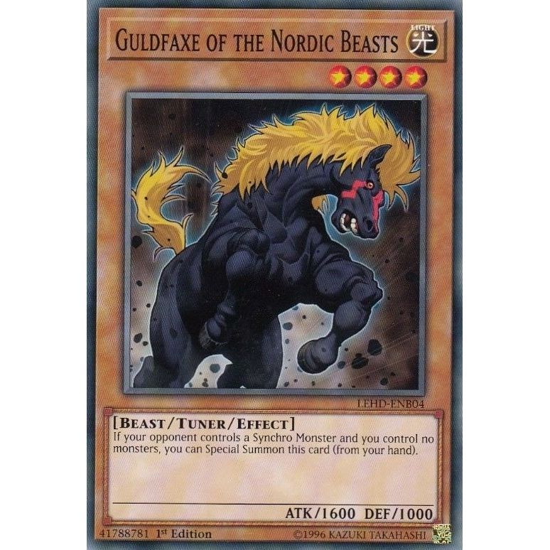 Image for Guldfaxe of the Nordic Beasts (LEHD-ENB04) (LDK4) - YuGiOh