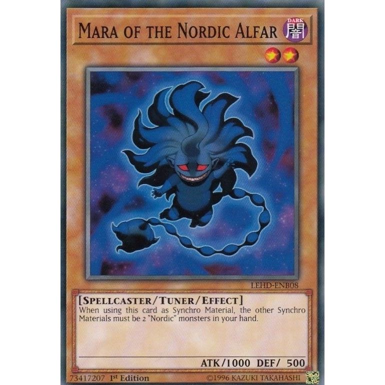 Image for Mara of the Nordic Alfar (LEHD-ENB08) (LDK4) - YuGiOh