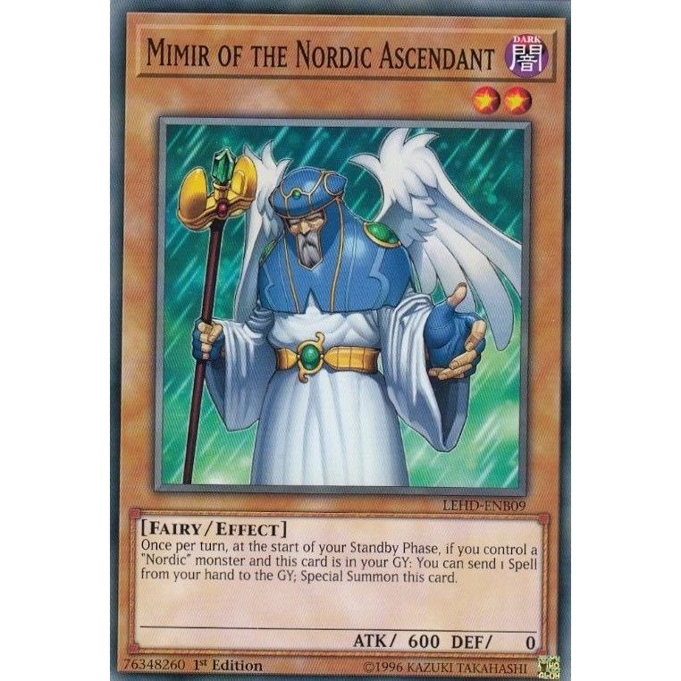 Image for Mimir of the Nordic Ascendant (LEHD-ENB09) (LDK4) - YuGiOh