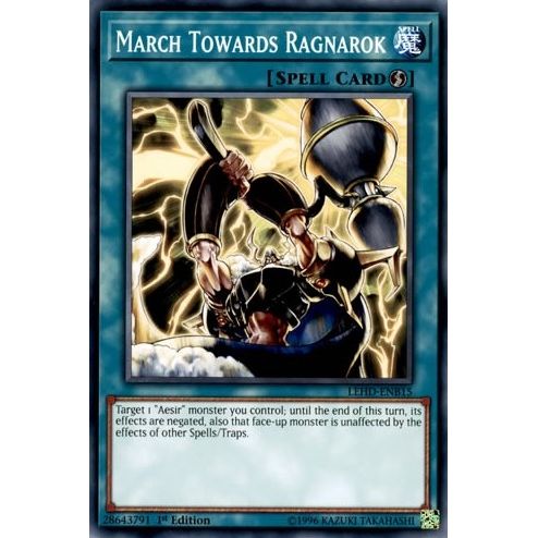 Image for March Towards Ragnarok (LEHD-ENB15) (LDK4) - YuGiOh