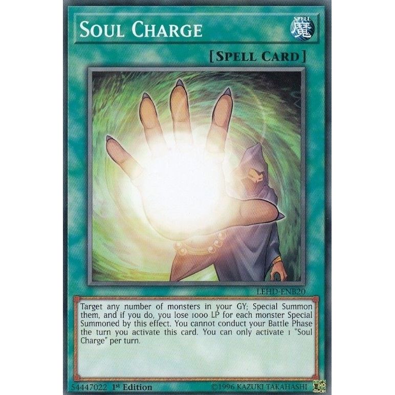 Image for Soul Charge (LEHD-ENB20) (LDK4) - YuGiOh