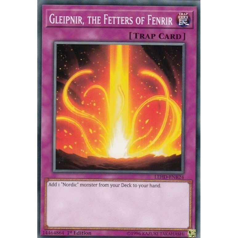 Image for Gleipnir, the Fetters of Fenrir (LEHD-ENB24) (LDK4) - YuGiOh