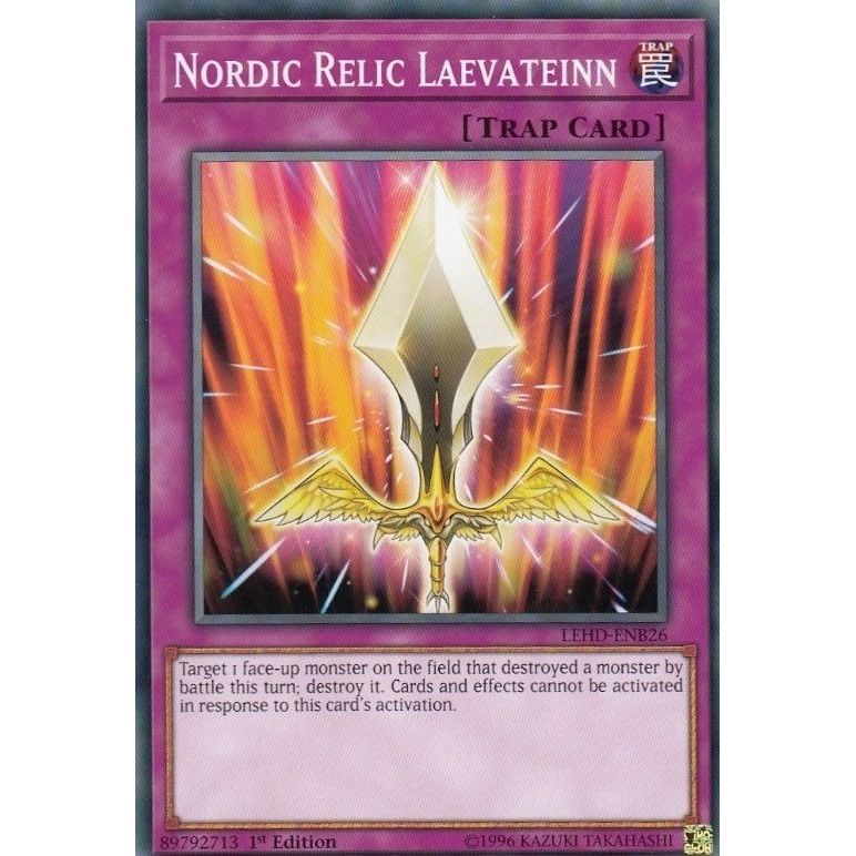 Image for Nordic Relic Laevateinn (LEHD-ENB26) (LDK4) - YuGiOh