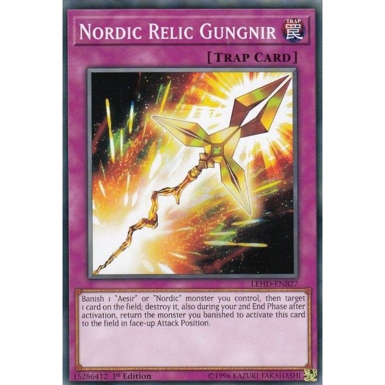 Image for Nordic Relic Gungnir (LEHD-ENB27) (LDK4) - YuGiOh