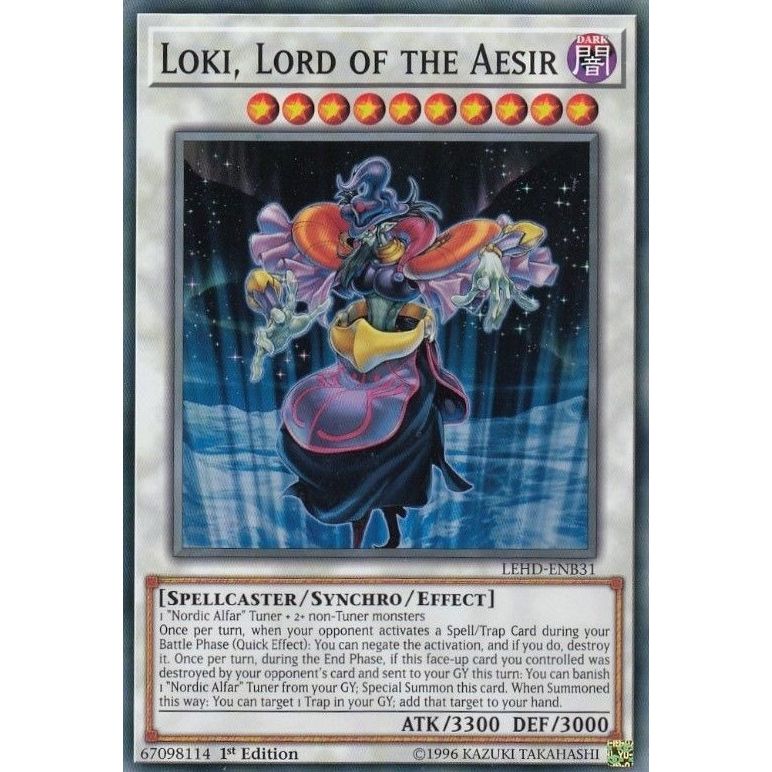 Image for Loki, Lord of the Aesir (LEHD-ENB31) (LDK4) - YuGiOh