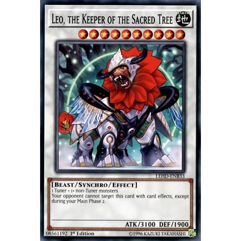 Image for Leo, the Keeper of the Sacred Tree (LEHD-ENB33) (LDK4) - YuGiOh