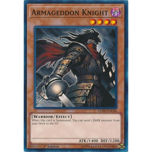 Image for Armageddon Knight (LEHD-ENC06) (LDK4) - YuGiOh