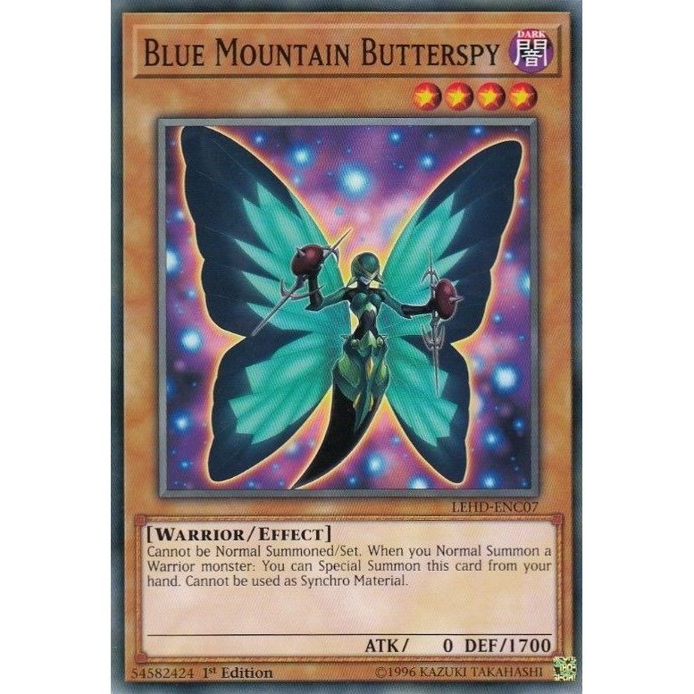 Image for Blue Mountain Butterspy (LEHD-ENC07) (LDK4) - YuGiOh