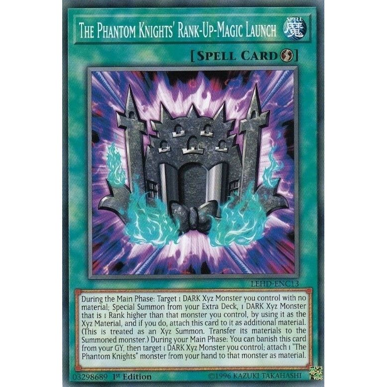 Image for The Phantom Knights' Rank-Up-Magic Launch (LEHD-ENC13) (LDK4) - YuGiOh