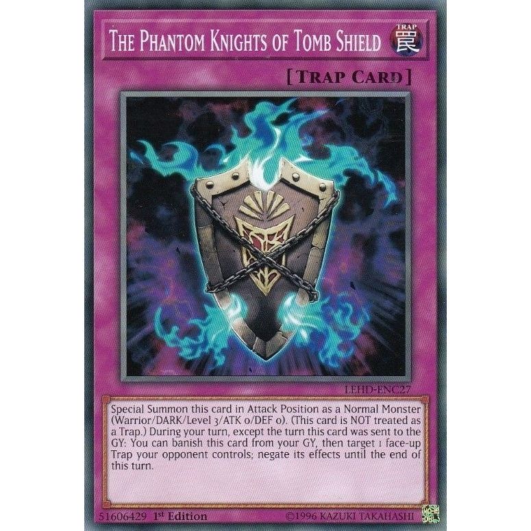 Image for The Phantom Knights of Tomb Shield (LEHD-ENC27) (LDK4) - YuGiOh
