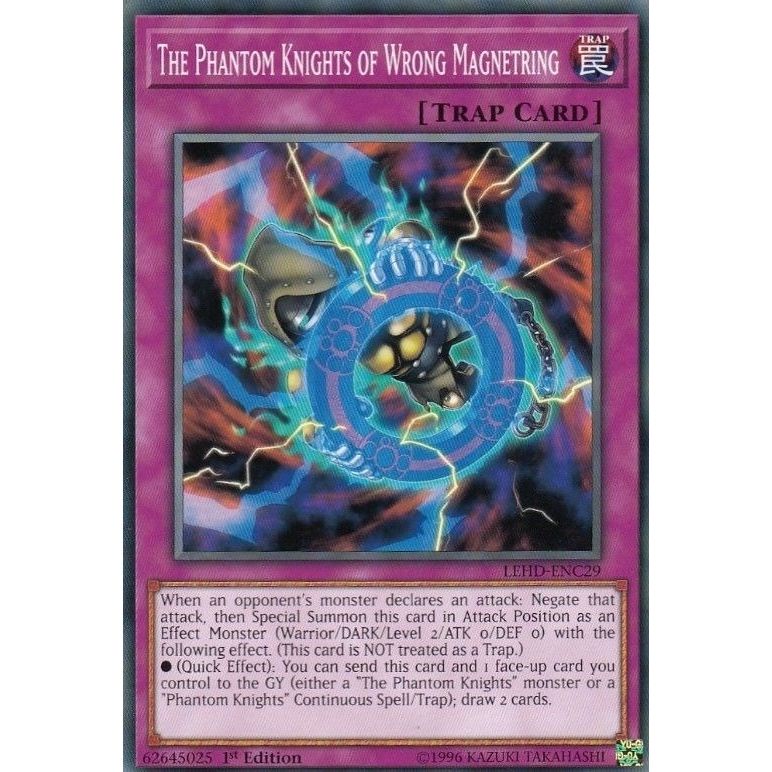 Image for The Phantom Knights of Wrong Magnetring (LEHD-ENC29) (LDK4) - YuGiOh