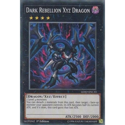 Image for Dark Rebellion Xyz Dragon (LEHD-ENC33) (LDK4) - YuGiOh