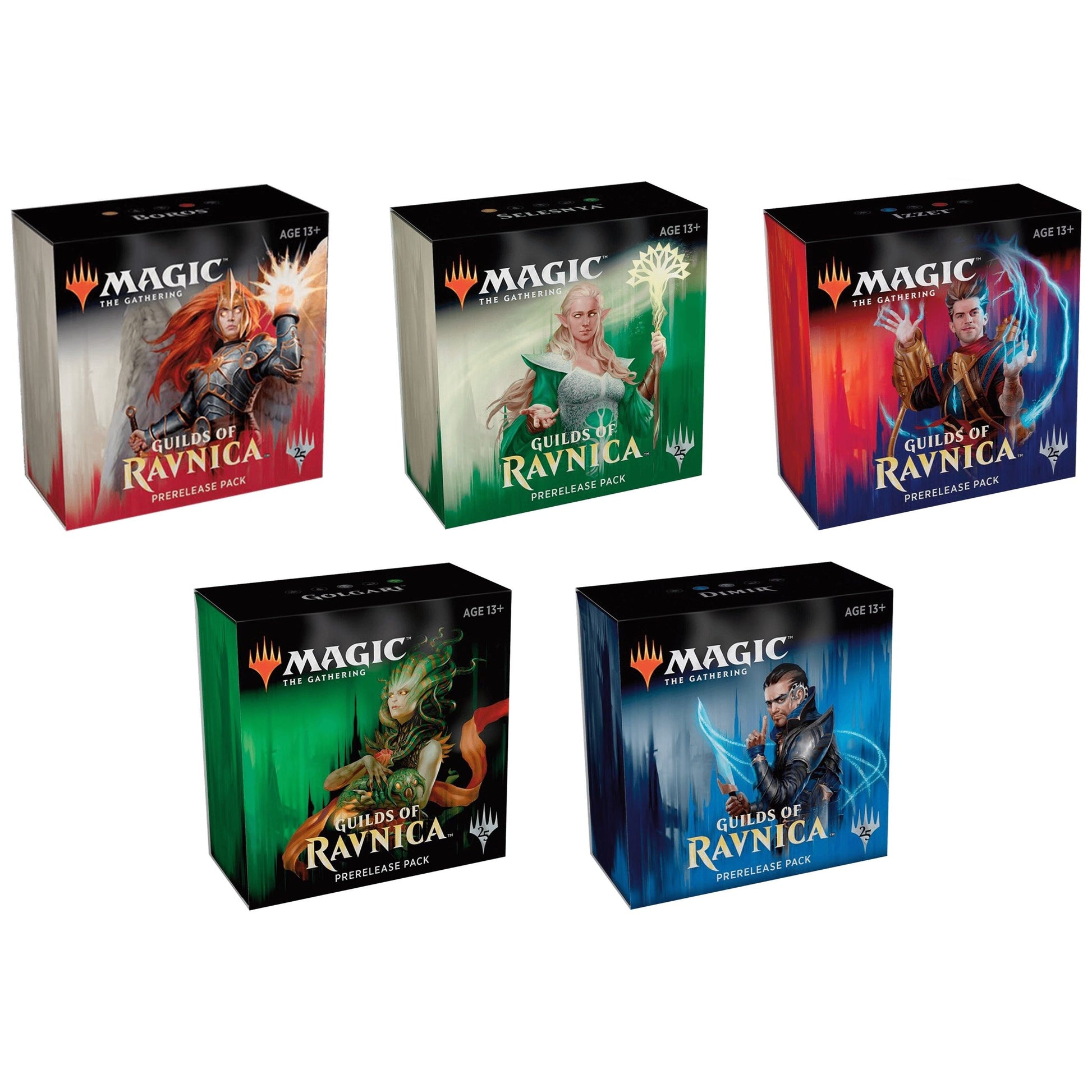 Image for Guilds of Ravnica - Prerelease Pack [Set of 5] - Magic: The Gathering