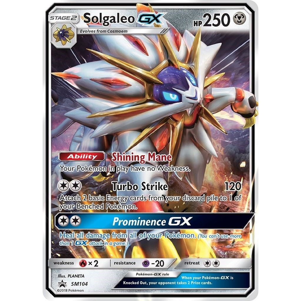 Image for Solgaleo GX - SM104 (SM104) (SMP) - Pokemon