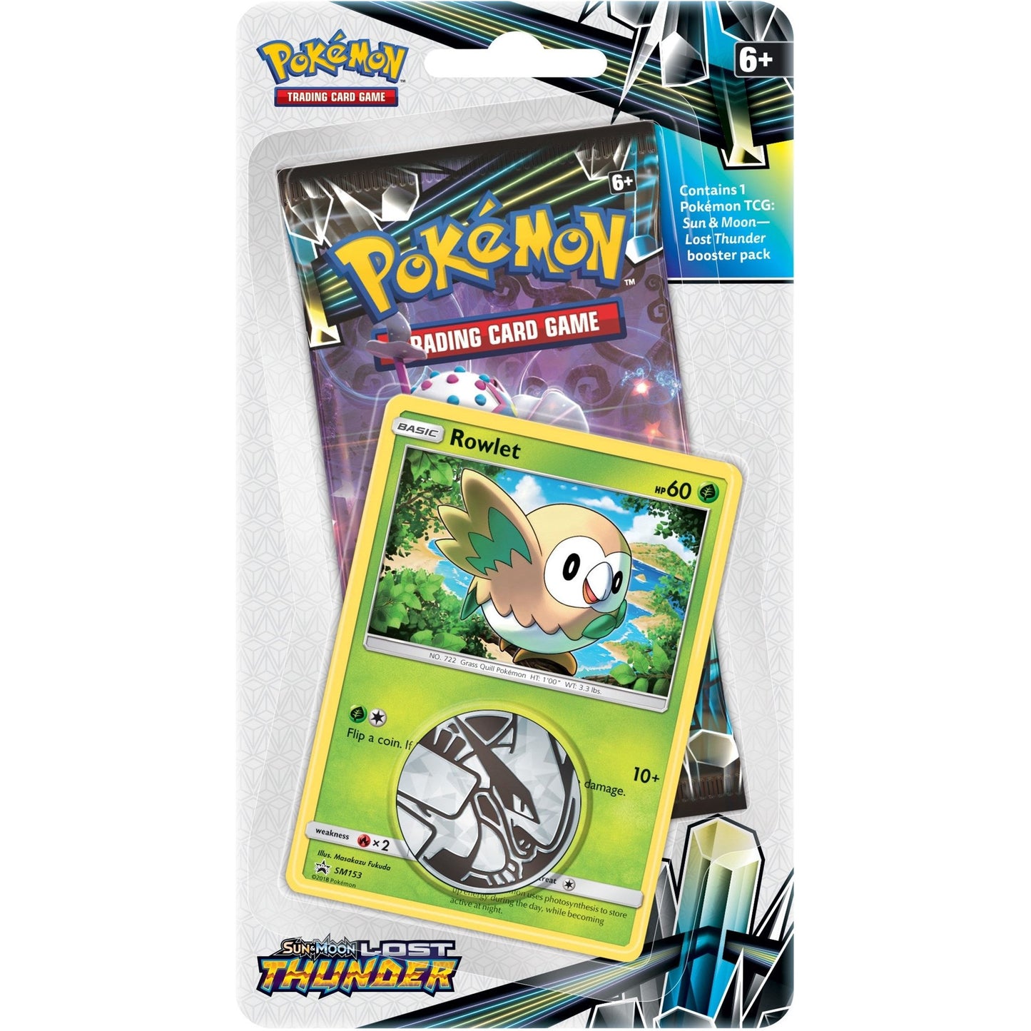 Image for Lost Thunder Single Pack Blister [Rowlett] - Pokemon