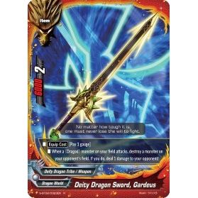 Image for Deity Dragon Sword, Gardeus (S-BT02/0023EN) (S-BT02) - Future Card BuddyFight