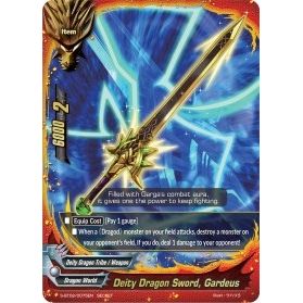 Image for Deity Dragon Sword, Gardeus (Secret) (S-BT02/0075EN) (S-BT02) - Future Card BuddyFight