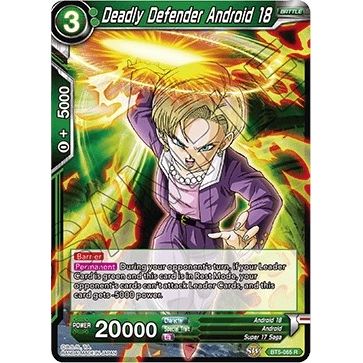 Image for Deadly Defender Android 18 (BT5-065) (DBS-B05) - Dragon Ball Super: Masters