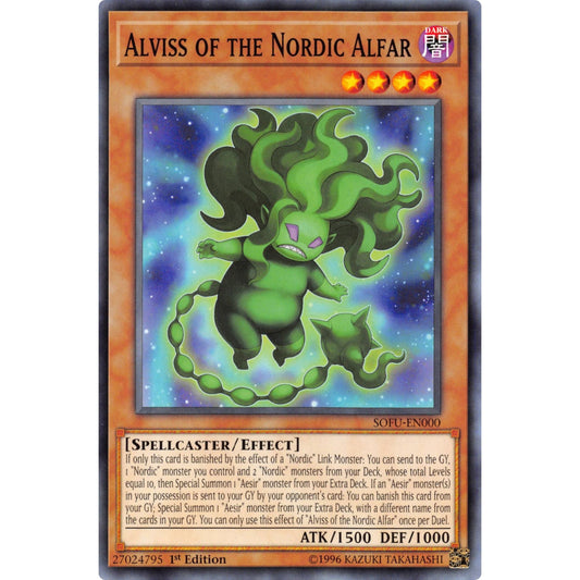 Image for Alviss of the Nordic Alfar (SOFU-EN000) (SOFU) - YuGiOh
