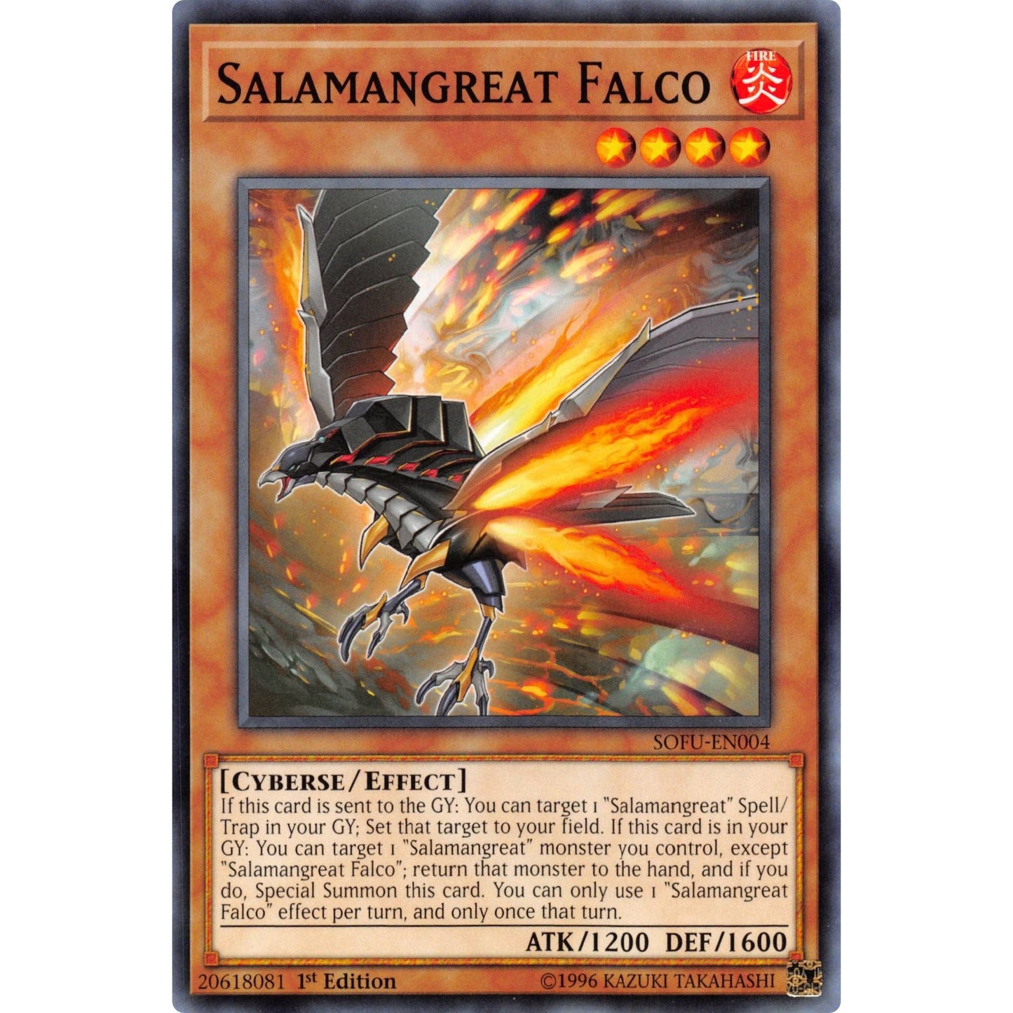 Image for Salamangreat Falco (SOFU-EN004) (SOFU) - YuGiOh