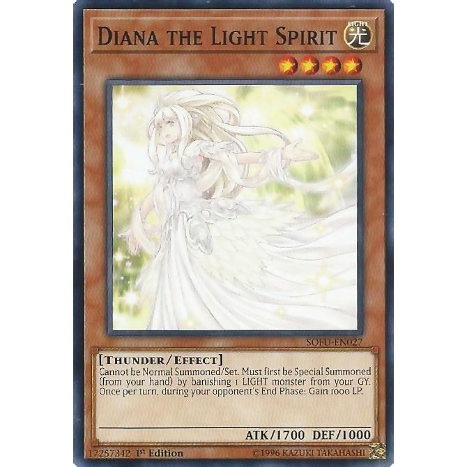Image for Diana the Light Spirit (SOFU-EN027) (SOFU) - YuGiOh