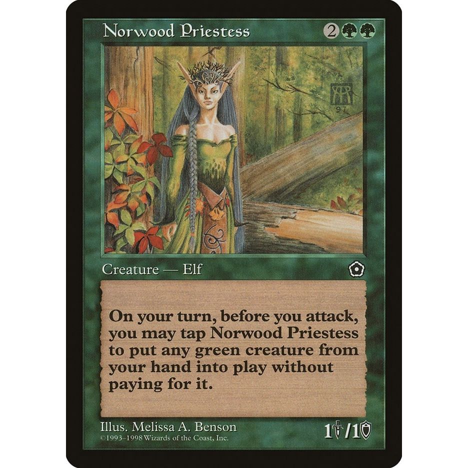 Image for Norwood Priestess (P02) - Magic: The Gathering