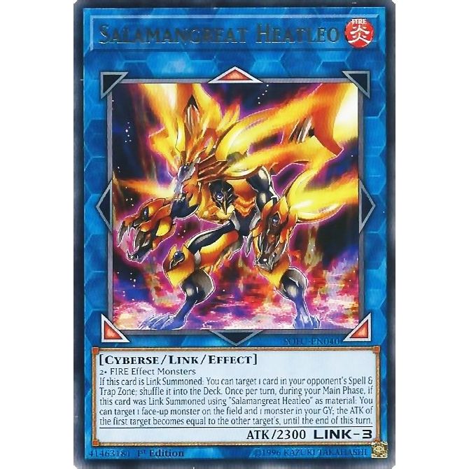 Image for Salamangreat Heatleo (SOFU-EN040) (SOFU) - YuGiOh