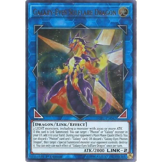 Image for Galaxy-Eyes Solflare Dragon (SOFU-EN042) (SOFU) - YuGiOh