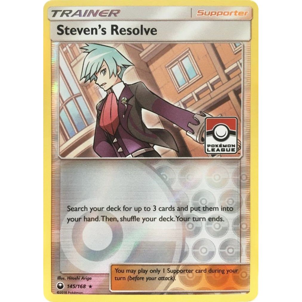 Image for Steven's Resolve - 145/168 (Pokemon League) (145/168) (PR) - Pokemon
