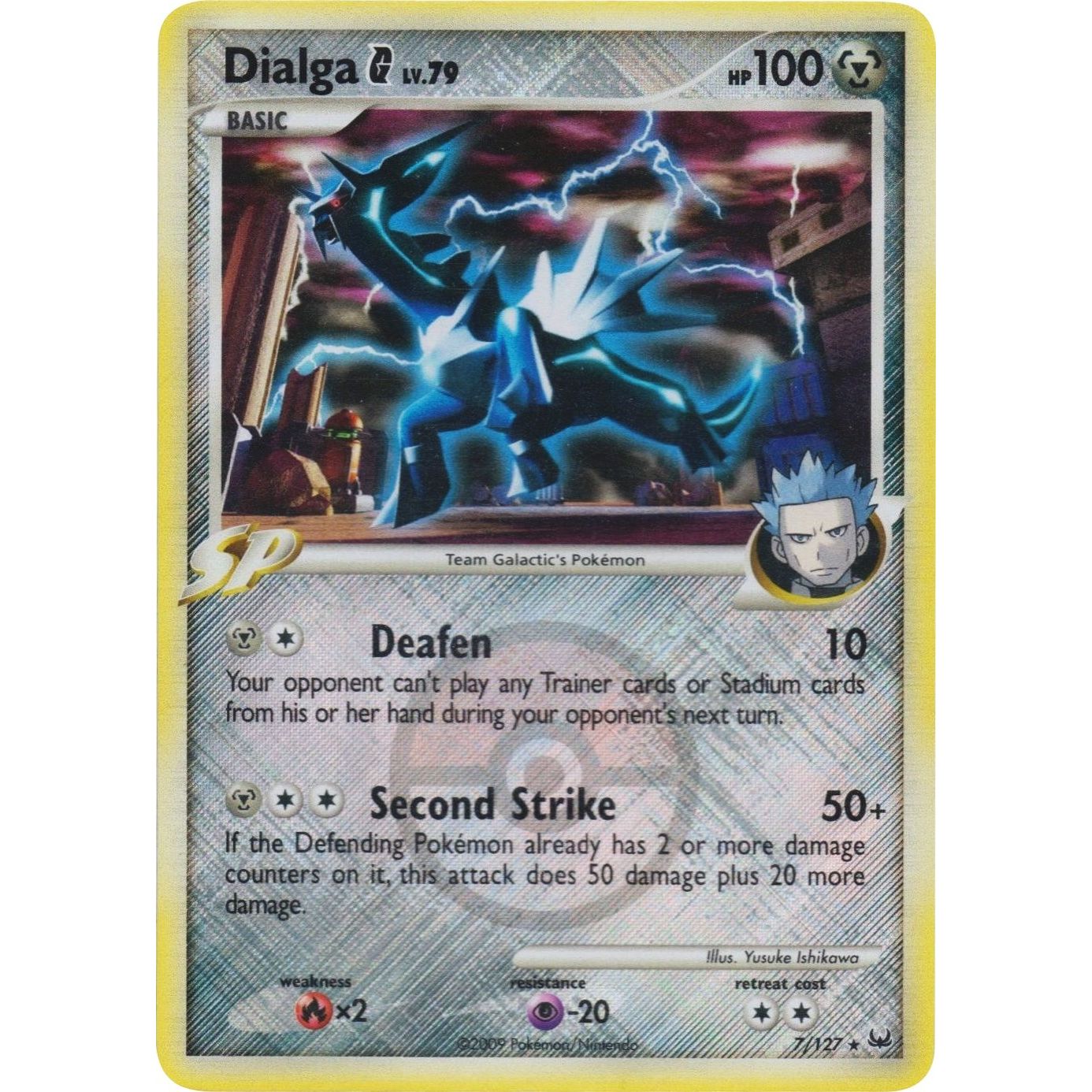 Image for Dialga G - 7/127 (League Promo) (007/127) (PR) - Pokemon