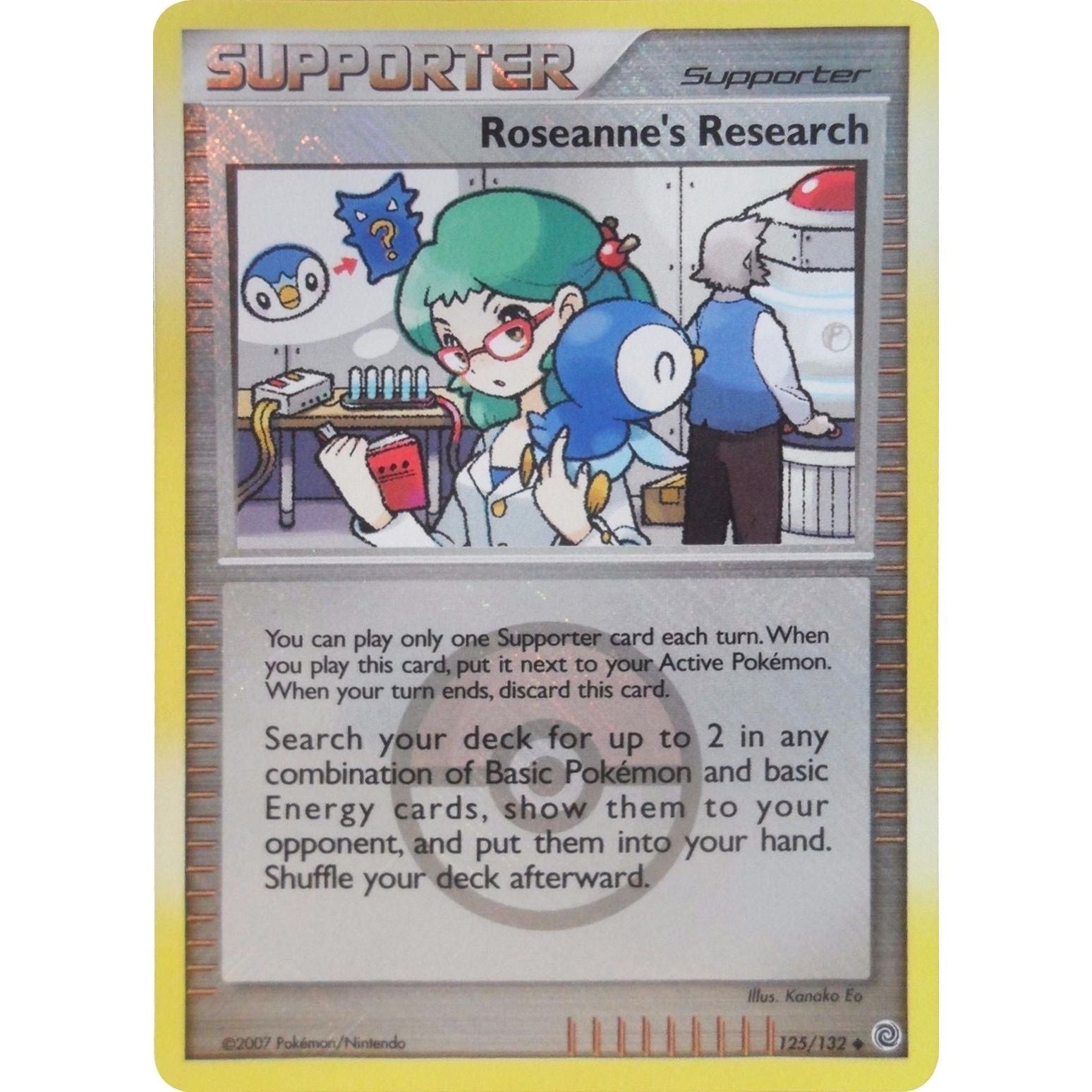 Image for Roseanne's Research - 125/132 (League Promo) (125/132) (PR) - Pokemon