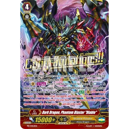 Image for Dark Dragon, Phantom Blaster "Diablo" (PR/0453EN) (PR) - Cardfight Vanguard