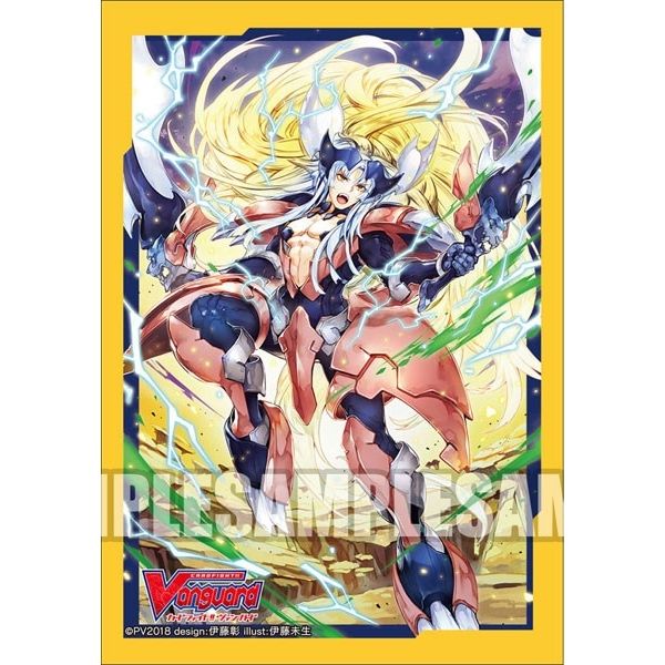 Image for Bushiroad Sleeve Collection Mini Vol.357: Cardfight!! Vanguard - Incandescent Lion, Blond Ezel (70-Pack) - Card Sleeves