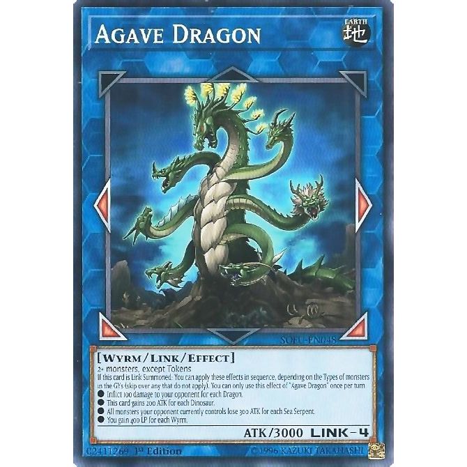 Image for Agave Dragon (SOFU-EN048) (SOFU) - YuGiOh