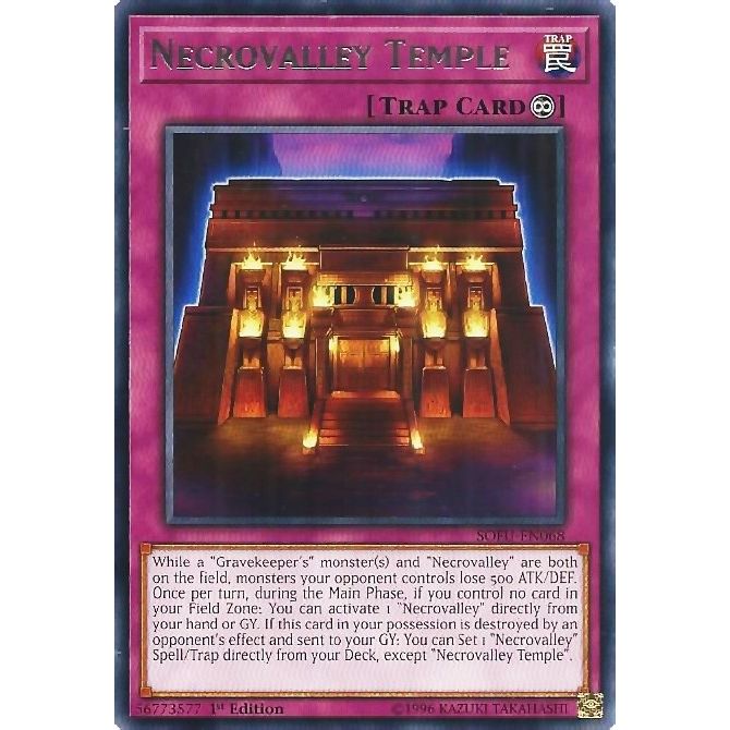 Image for Necrovalley Temple (SOFU-EN068) (SOFU) - YuGiOh