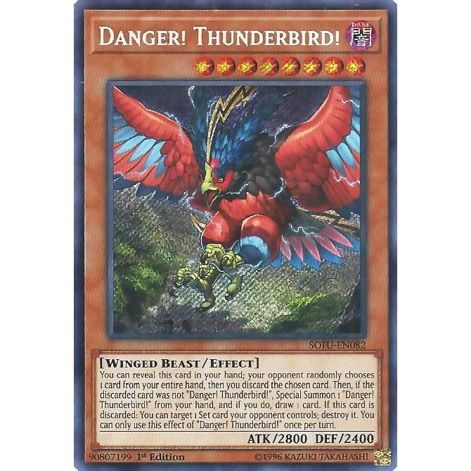 Image for Danger! Thunderbird! (SOFU-EN082) (SOFU) - YuGiOh
