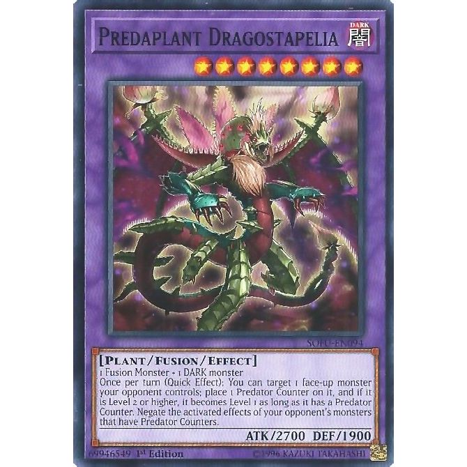 Image for Predaplant Dragostapelia (SOFU-EN094) (SOFU) - YuGiOh