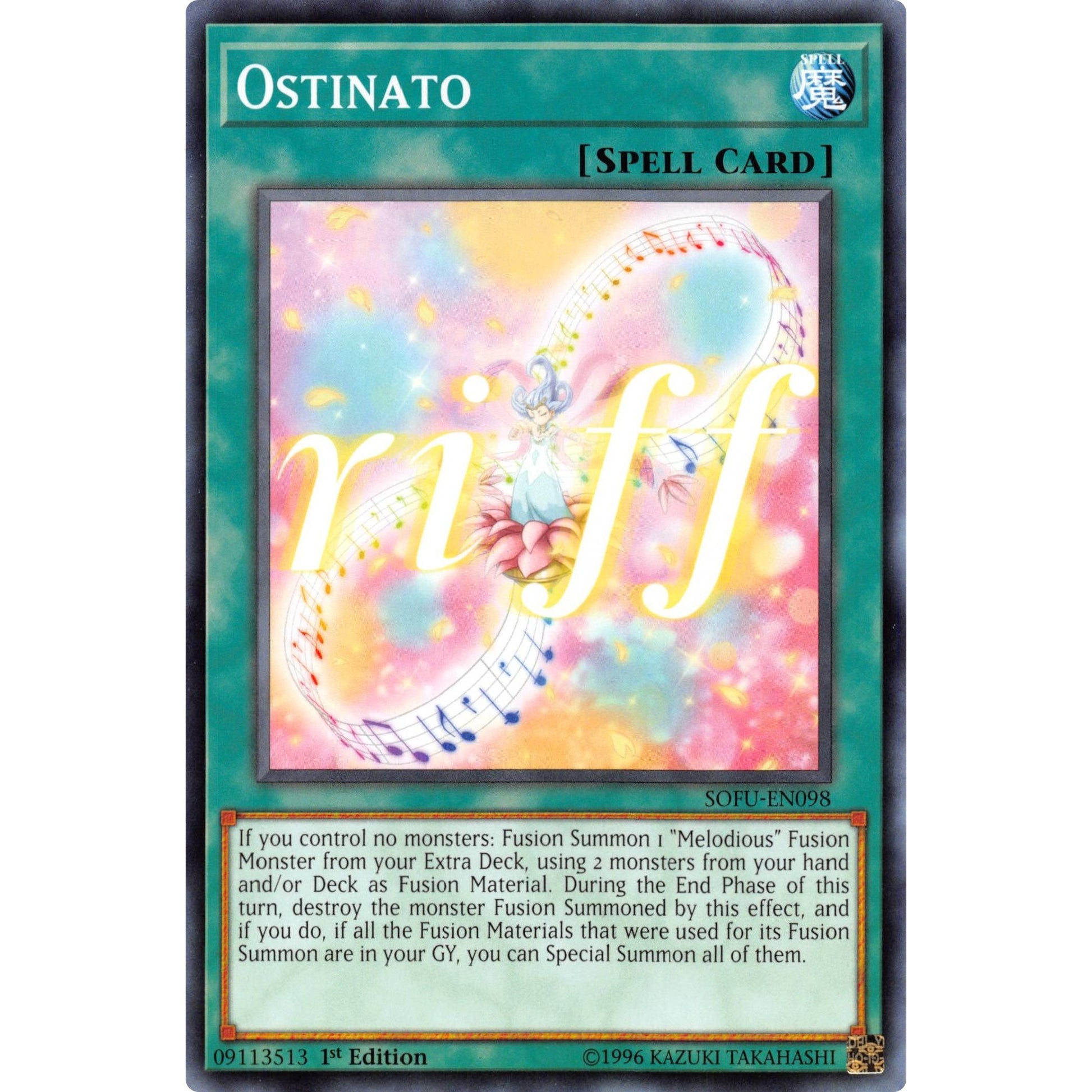 Image for Ostinato (SOFU-EN098) (SOFU) - YuGiOh