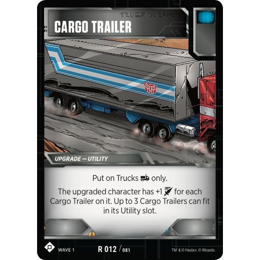 Image for Cargo Trailer (12) (TRW1) - Transformers TCG