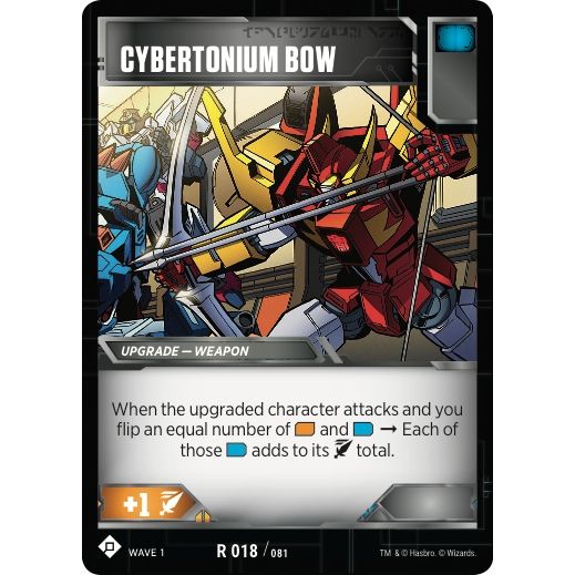 Image for Cybertonium Bow (18) (TRW1) - Transformers TCG