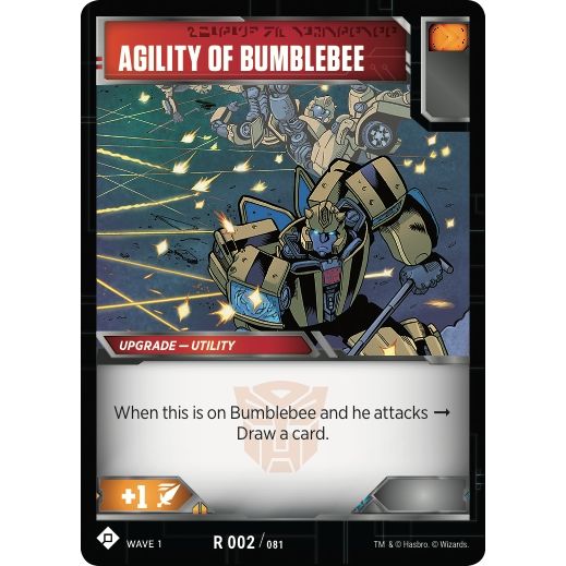 Image for Agility of Bumblebee (2) (TRW1) - Transformers TCG
