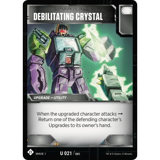 Image for Debilitating Crystal (21) (TRW1) - Transformers TCG
