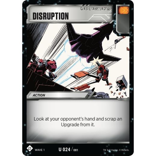 Image for Disruption (24) (TRW1) - Transformers TCG
