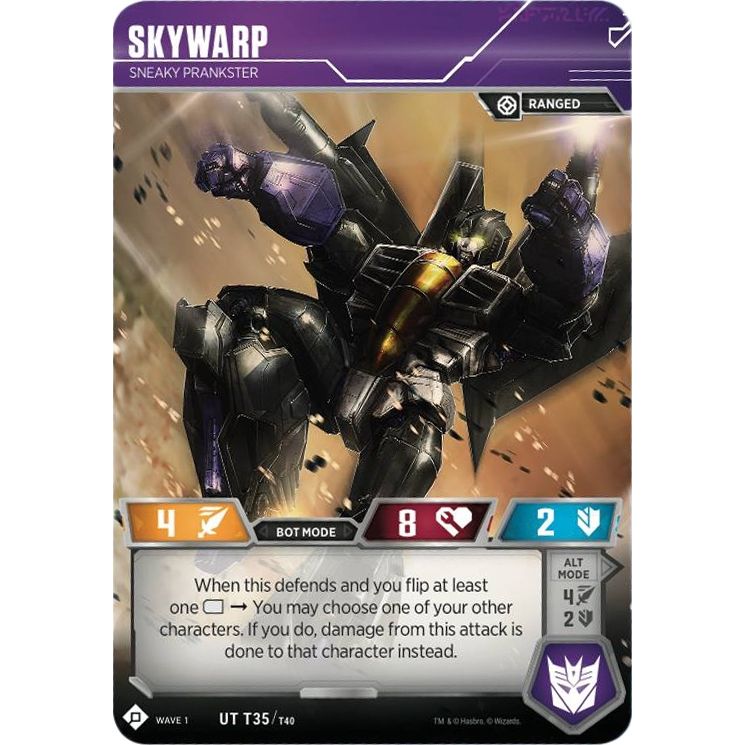 Image for Skywarp - Sneaky Prankster (35) (TRW1) - Transformers TCG