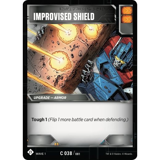 Image for Improvised Shield (38) (TRW1) - Transformers TCG