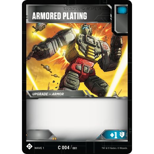 Image for Armored Plating (4) (TRW1) - Transformers TCG